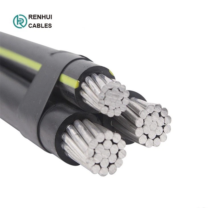 0.6/1kv Al XLPE/Aerial Bundled/ABC Cable For Aluminum